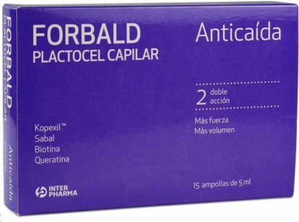 Buy Forbald Plactocel Capilar Anticaida Ampoules Online