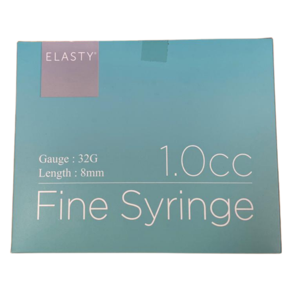 ELASTY 32G Ultra-Thin Insulin Syringes 8mm, 1.0cc